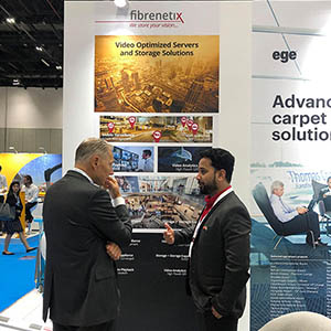 Fibrenetix at exhibition airport show 2019