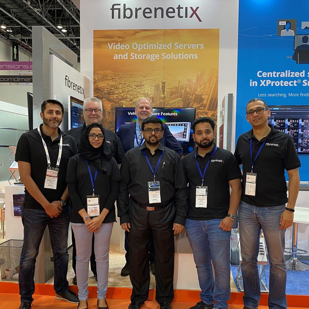 Fibrenetix team at Intersec 2020 with Ingram Micro